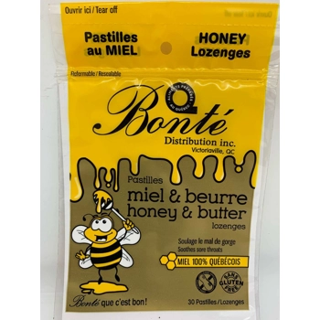 PASTILLES AU MIEL & BEURRE