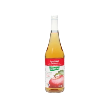 Jus de pomme pétillant