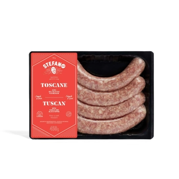 Saucisses Italiennes Toscane avec Ail et poivre noir