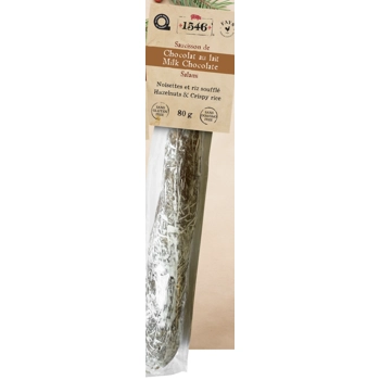 Milk chocolate sausage 1546