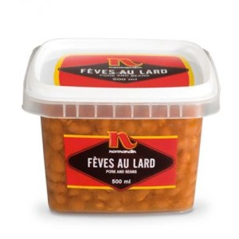 Fèves au lard.