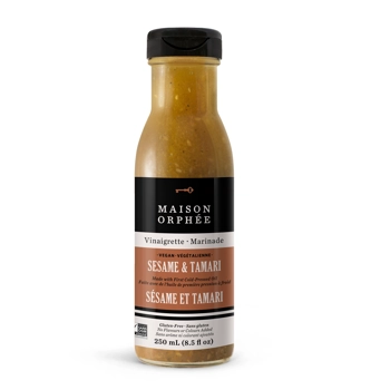 Vinaigrette-marinade sésame et tamari