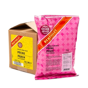 Peach jelly powder