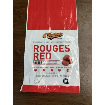 Pommes de terre rouge