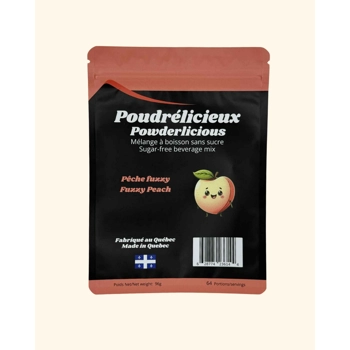 Powdered sugar free beverage mix - Peach fuzzy