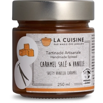 Salty vanilla caramel