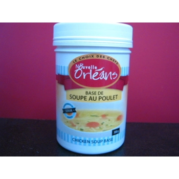 Base de soupe au poulet teneur réduite en sodium