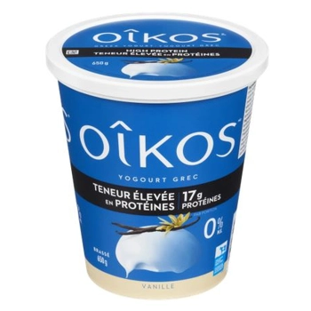Copy - Yogurt Greek 0% - Vanilla  High protein 17g