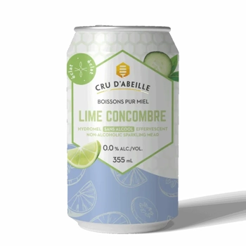 Hydromel sans alcool - Lime concombre