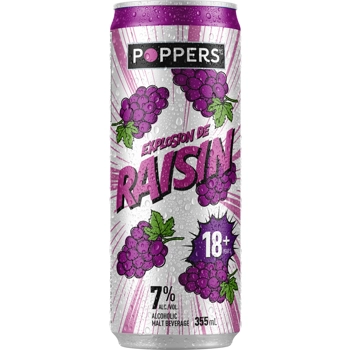 Poppers Explosion de raisin Édition Limitée