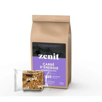 Carré d'énergie amandes et petits fruits boréaux