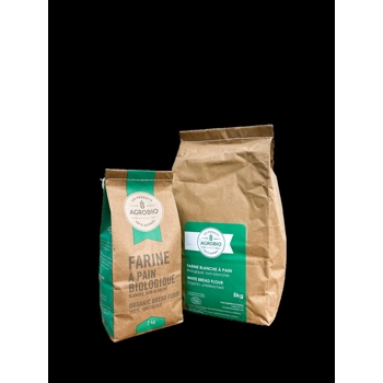 Farine à pain (blanche, non blanche)