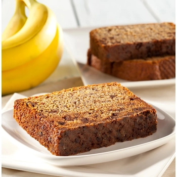 Banana and chocolate poundcake