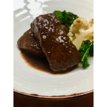 Pavé de boeuf cuite sous vide