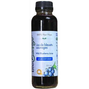 Wild blueberry juice