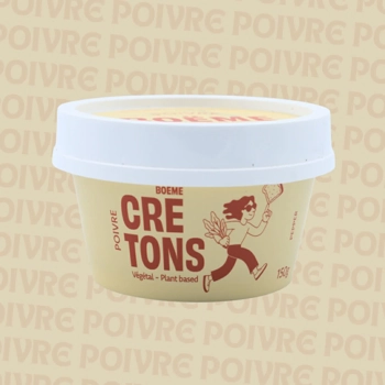 Cretons végétaux -  Poivres