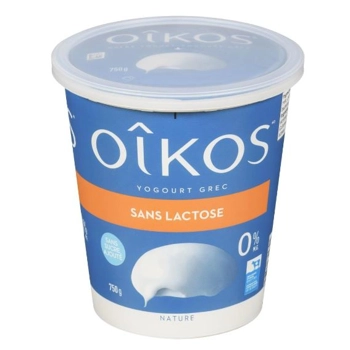 Yogourt Grec Sans Lactose - Nature