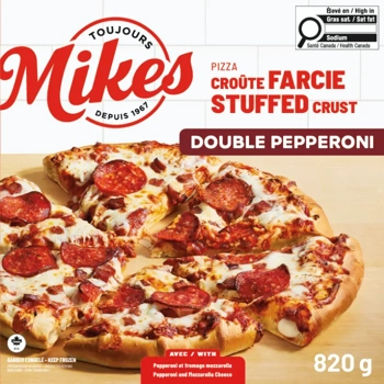 Mikes Pizza Croûte Farcie Double Pepperoni