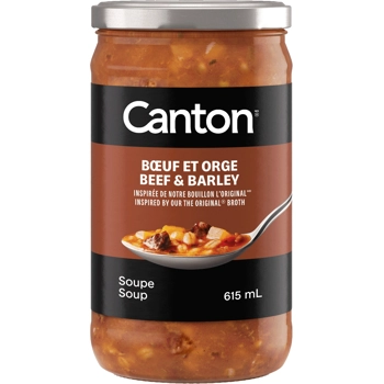 Soupe boeuf et orge