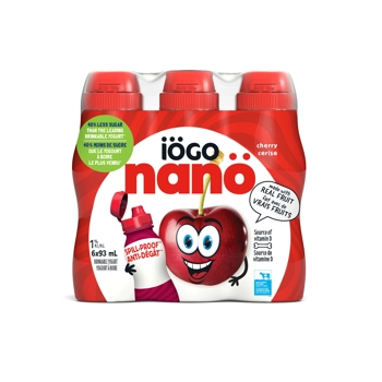 IOGO NANO CHERRY YOGOURT DRINKS