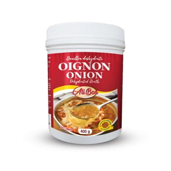Bouillon à l'oignon déshydraté
