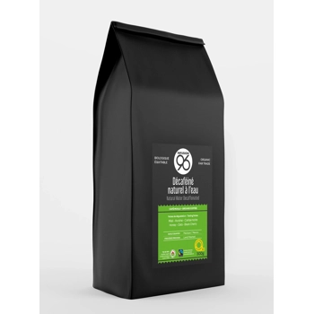 Infusion café biologique décaféiné naturel à l'eau