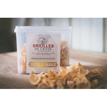 oreilles de crisse sucre d'érable