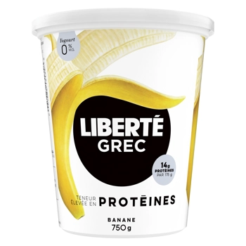 Yogourt Grec 0% Banane