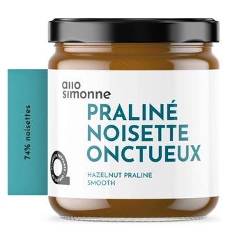 Smooth hazelnut praline spread