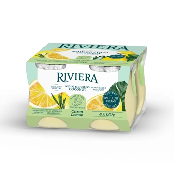 Délice Végétal au Lait de Coco citron