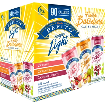 Pepito Sangria Light Caisse mixte