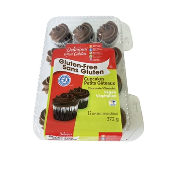 Vegan chocolate Cupcake.