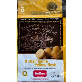 Pommes de terre jaunes