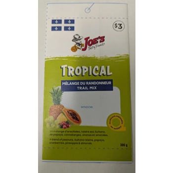 Mélange du randonneur tropical.