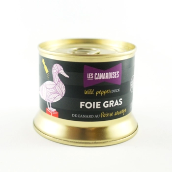 BLOC DE Foie gras de canard au Poivre Sauvage - 140g