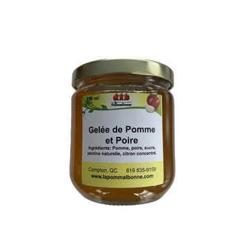 Gelée de pomme et poire.