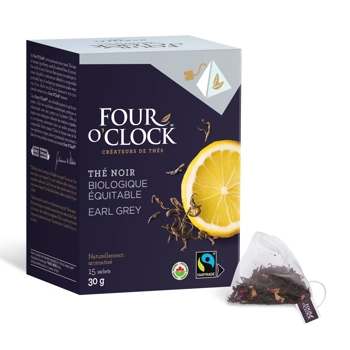 Thé noir earl grey biologique équitable