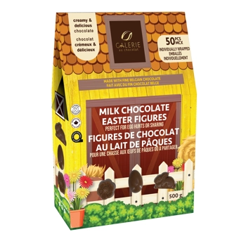 Milk Chocolat Figures for Easter