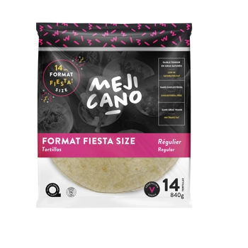Tortillas format fiesta régulier 9’’