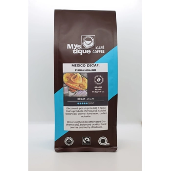 Mexico Decaf Mi-Brun, Grain, Équitable & Biologique