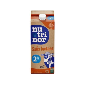 Lait sans lactose 2%