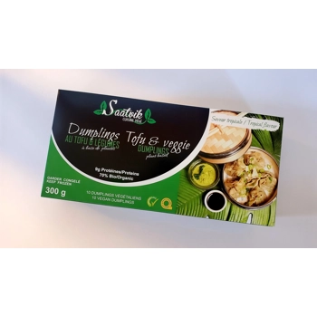 Dumplings au tofu et légumes