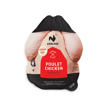 Poulet de grain entier