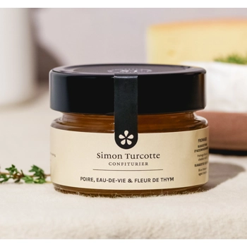 Tartinade De Poire Eau-De-Vie, Fleur De Thym