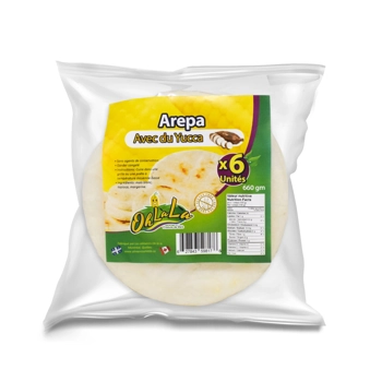 Arepa au yucca