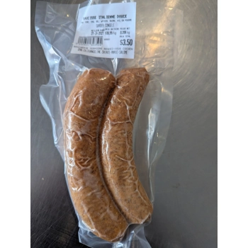 Saucisse italienne douce