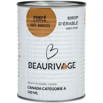 Sirop d'érable Foncé