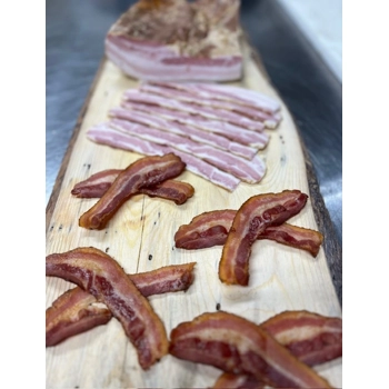 Bacon tranché