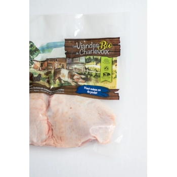 Haut de cuisse avec os de poulet bio