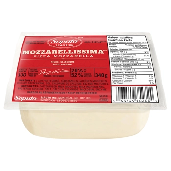 Mozzarellissima Pizza Mozzarella 20% M.G. Boule